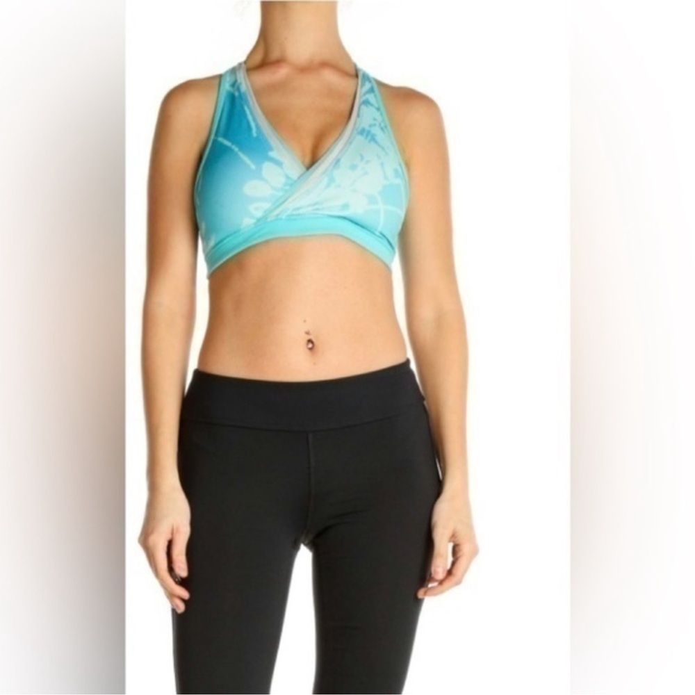 Lululemon Blue Wrap Sports Bra